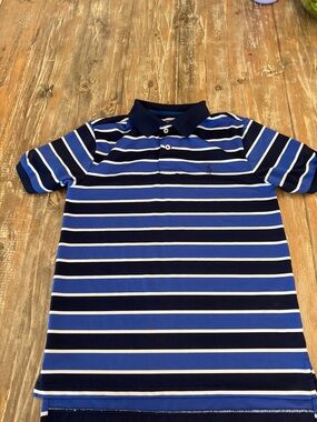 Polo by Ralph Lauren Blue & Navy Striped Boys Polo